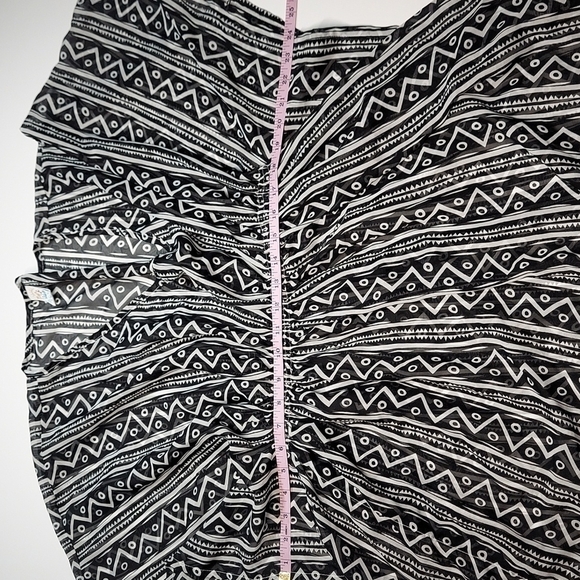 Rays & Waves Sleeveless Printed Dress 3XL - Picture 3 of 4